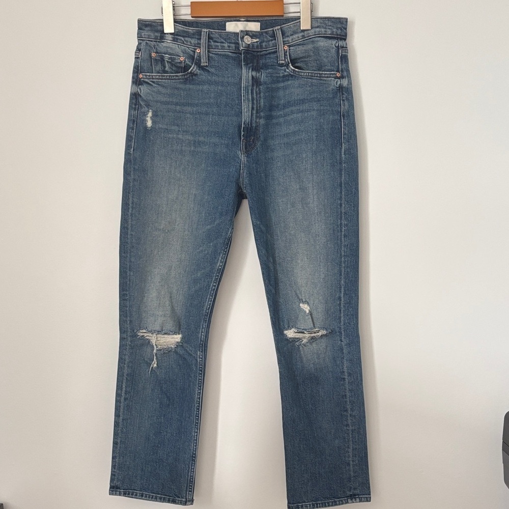 MOTHER High Waisted Rider Ankle size 31